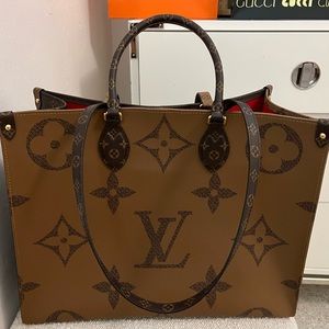 Louis Vuitton On the Go GM tote handbag
